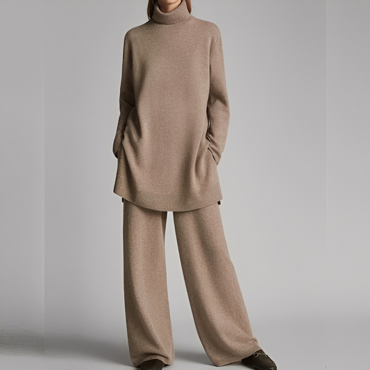 Mireille - Svetr a zimní kalhoty pro ženy souprava