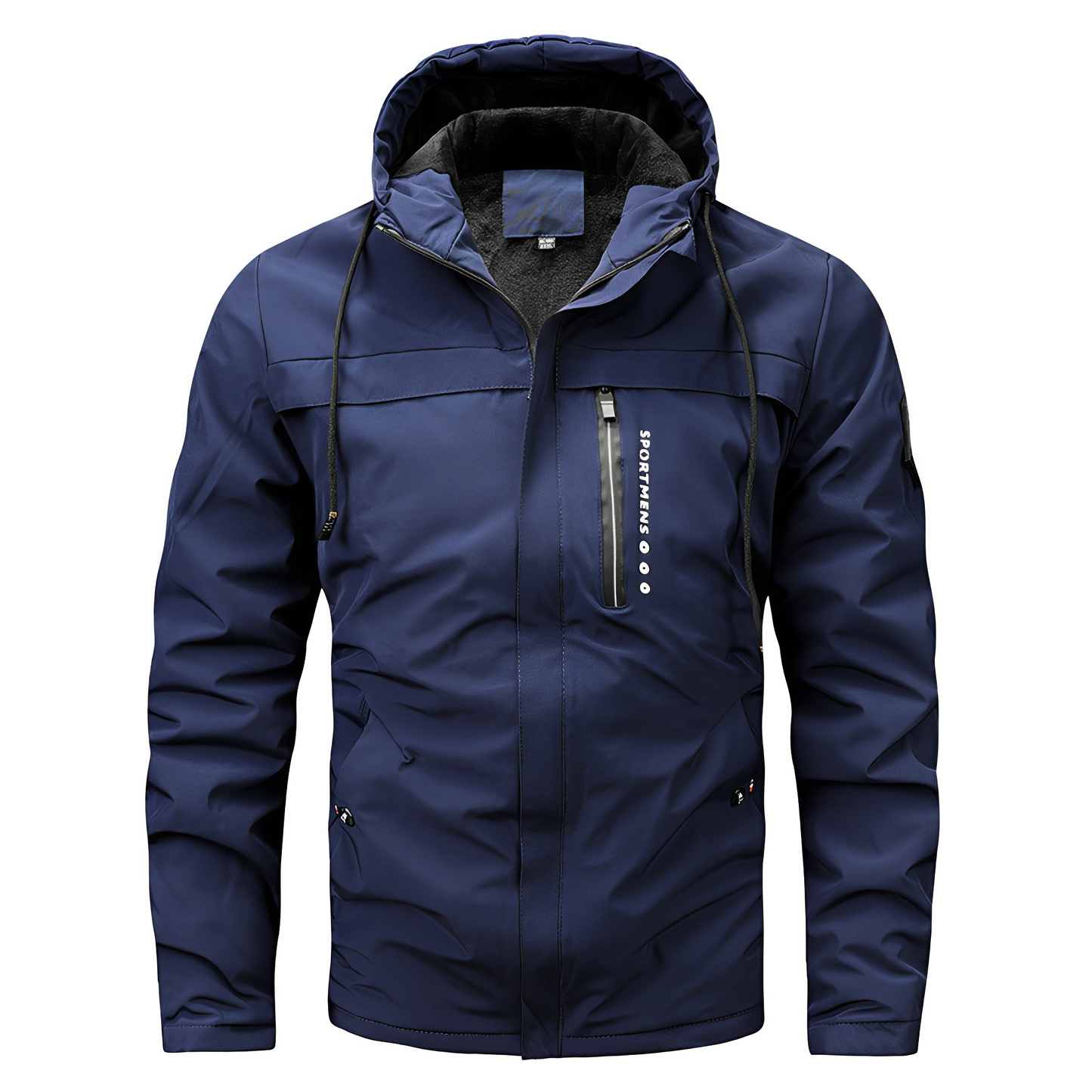 Karl - Pánská univerzální flísová bunda s kapucí