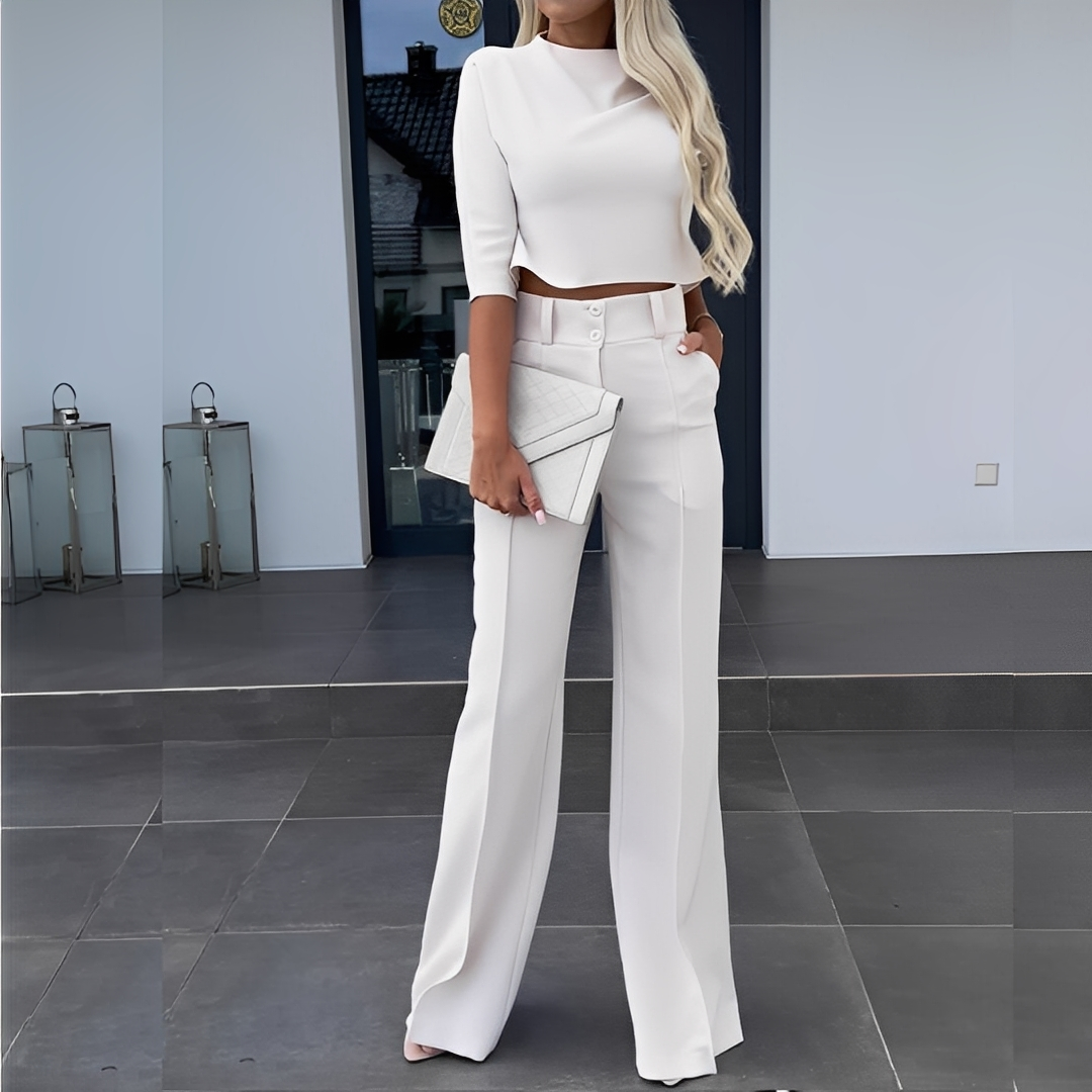 Mélisande - Moderní top a kalhoty pro ženy