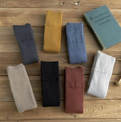 Stephany - Teplé a robustní termo ponožky z froté pro ženy