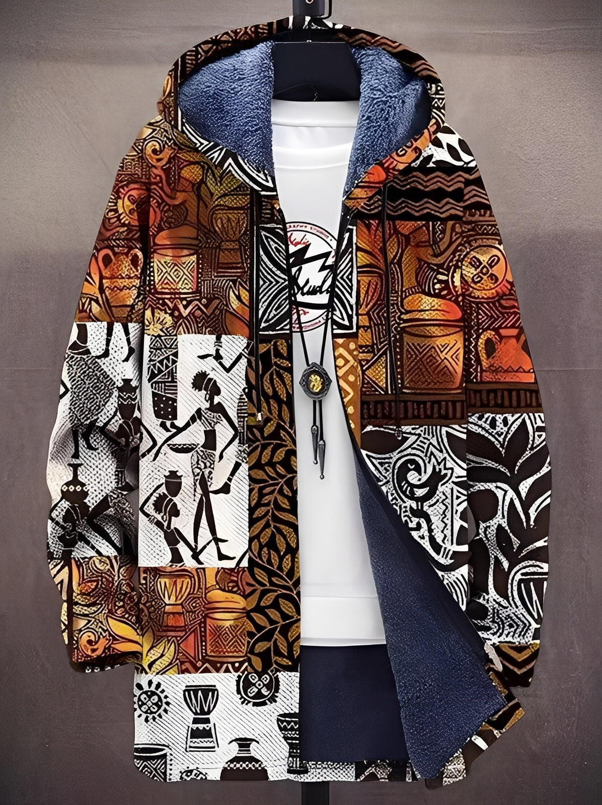 Oscar - Moderní a umělecká pánská mikina s kapucí