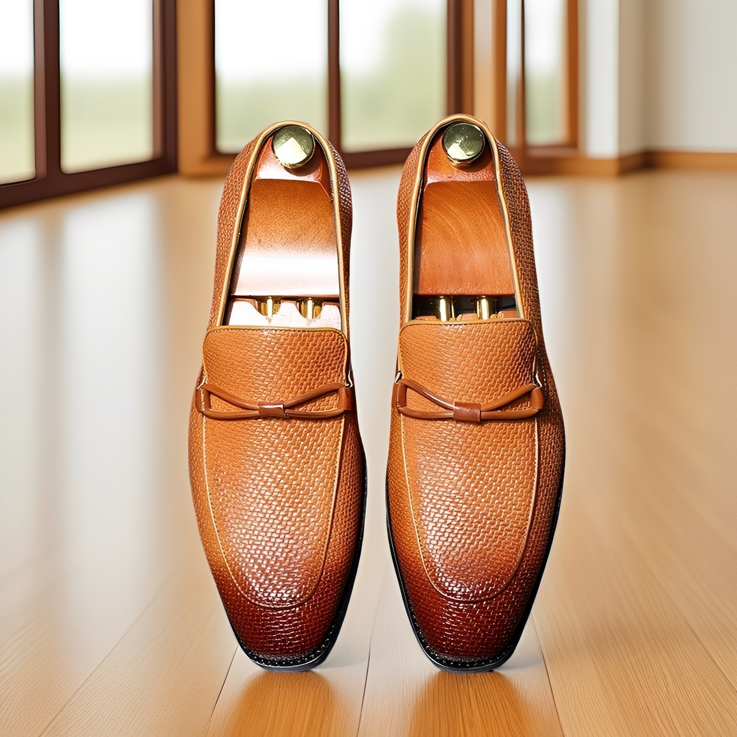 Phillip - Stylová business-Oxford-slipper pro muže