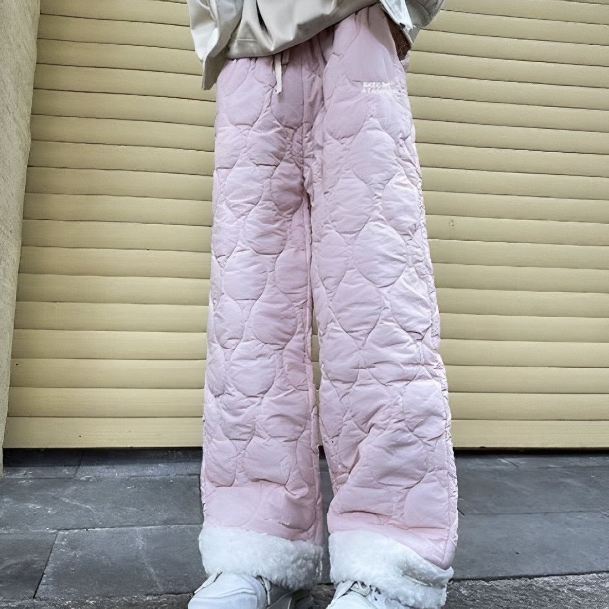 Charlie - Teplé a vyteplené fleecové kalhoty pro muže