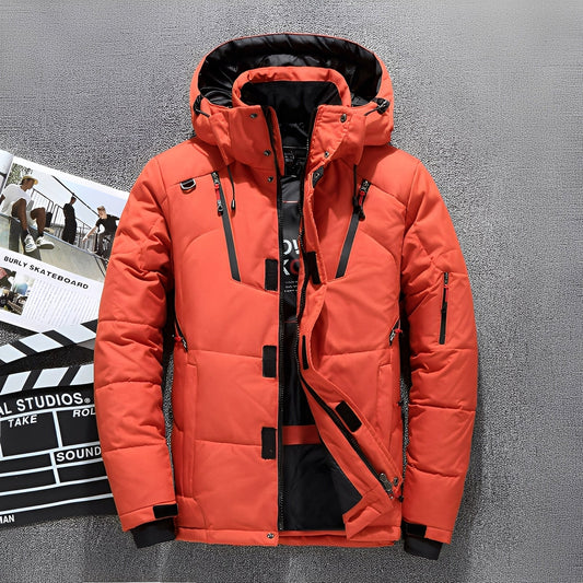 Damian - Stylová pánská mikina s kapucí a vícero kapsami