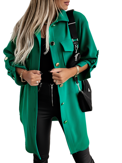 Abbigail - Elegantní a volně střižená dámská bunda