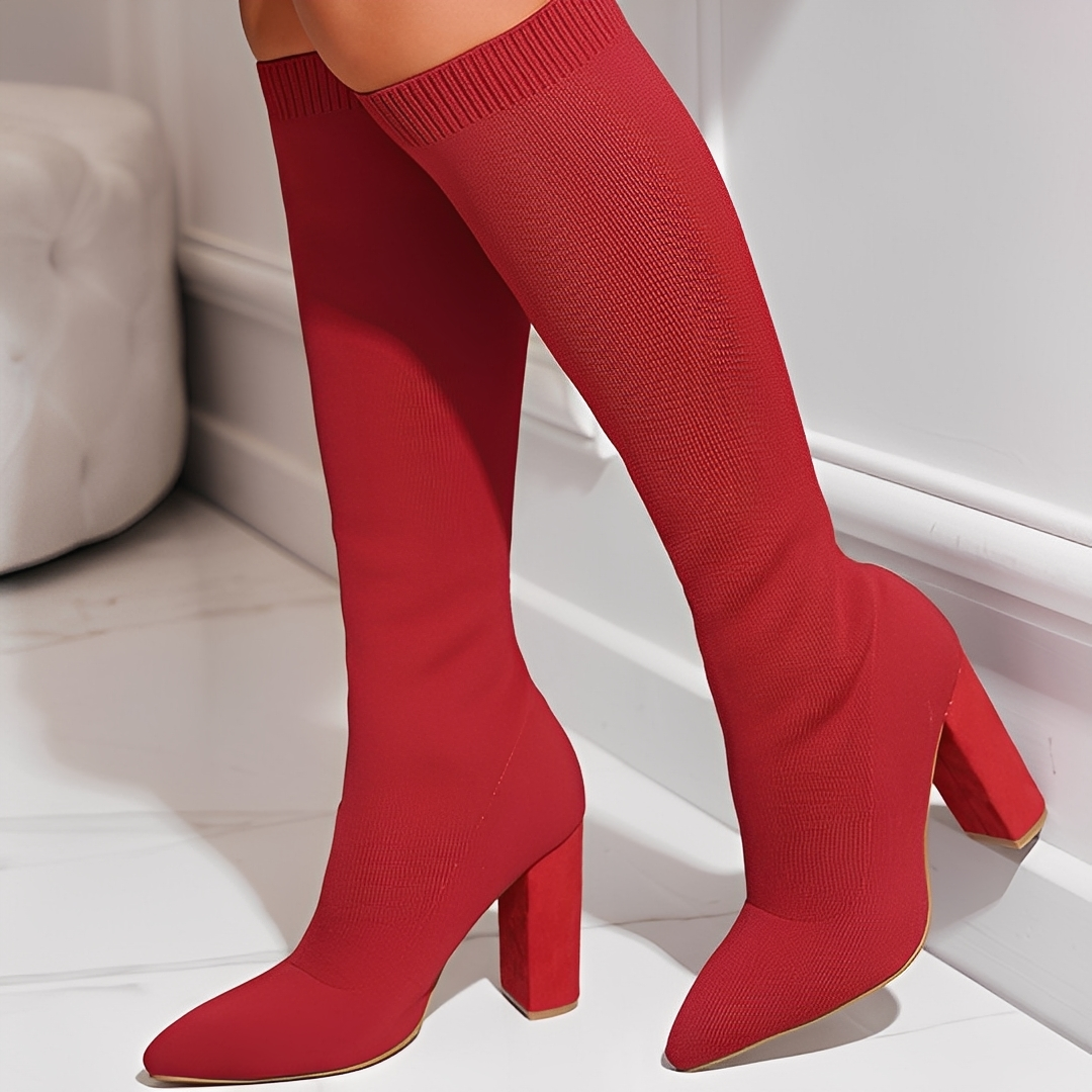 Marilyne - Elegantní pletené kotníkové boty pro ženy