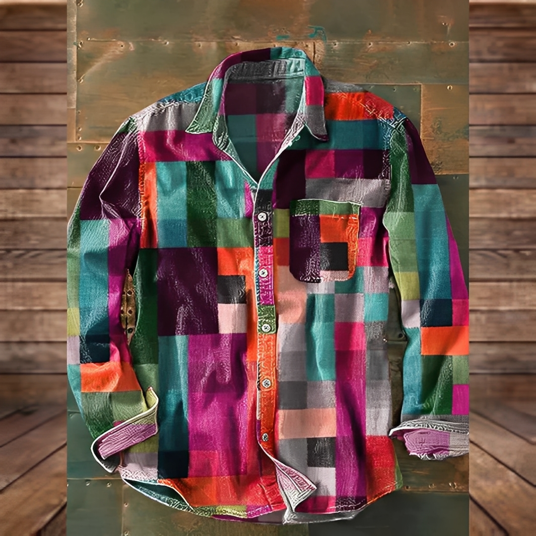 Gontran - Elegantní košile s praktickou kapsou pro muže