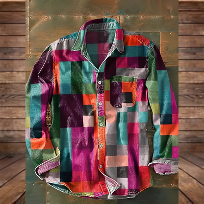 Gontran - Elegantní košile s praktickou kapsou pro muže