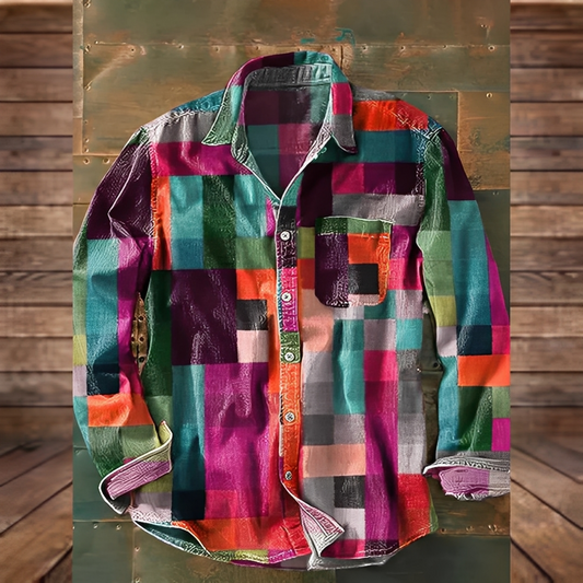 Gontran - Elegantní košile s praktickou kapsou pro muže