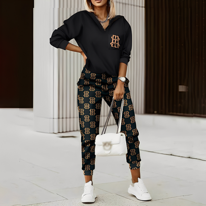 Hollie - Dámské teplákové oblečení se zipem