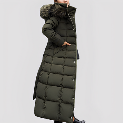 Mollie - Moderní, hřejivý dlouhý kabát pro ženy