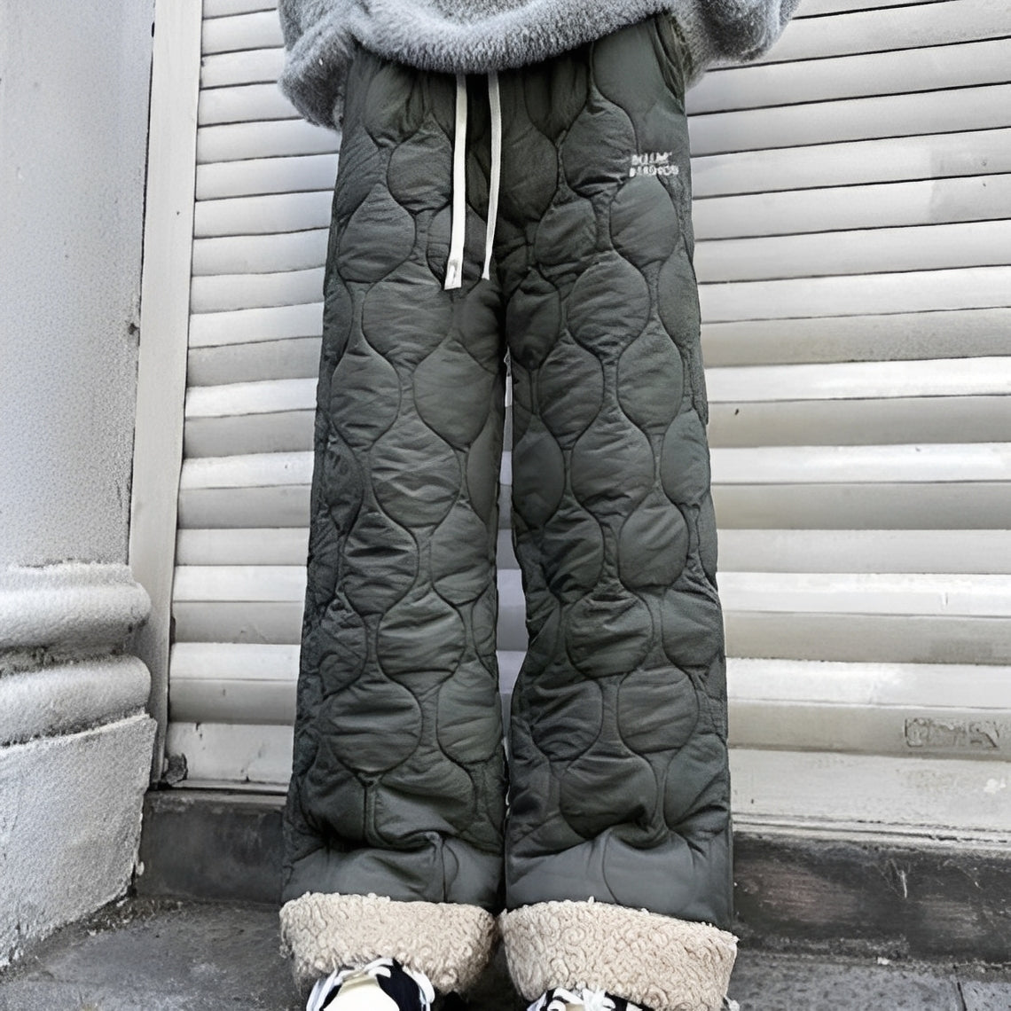 Charlie - Teplé a vyteplené fleecové kalhoty pro muže