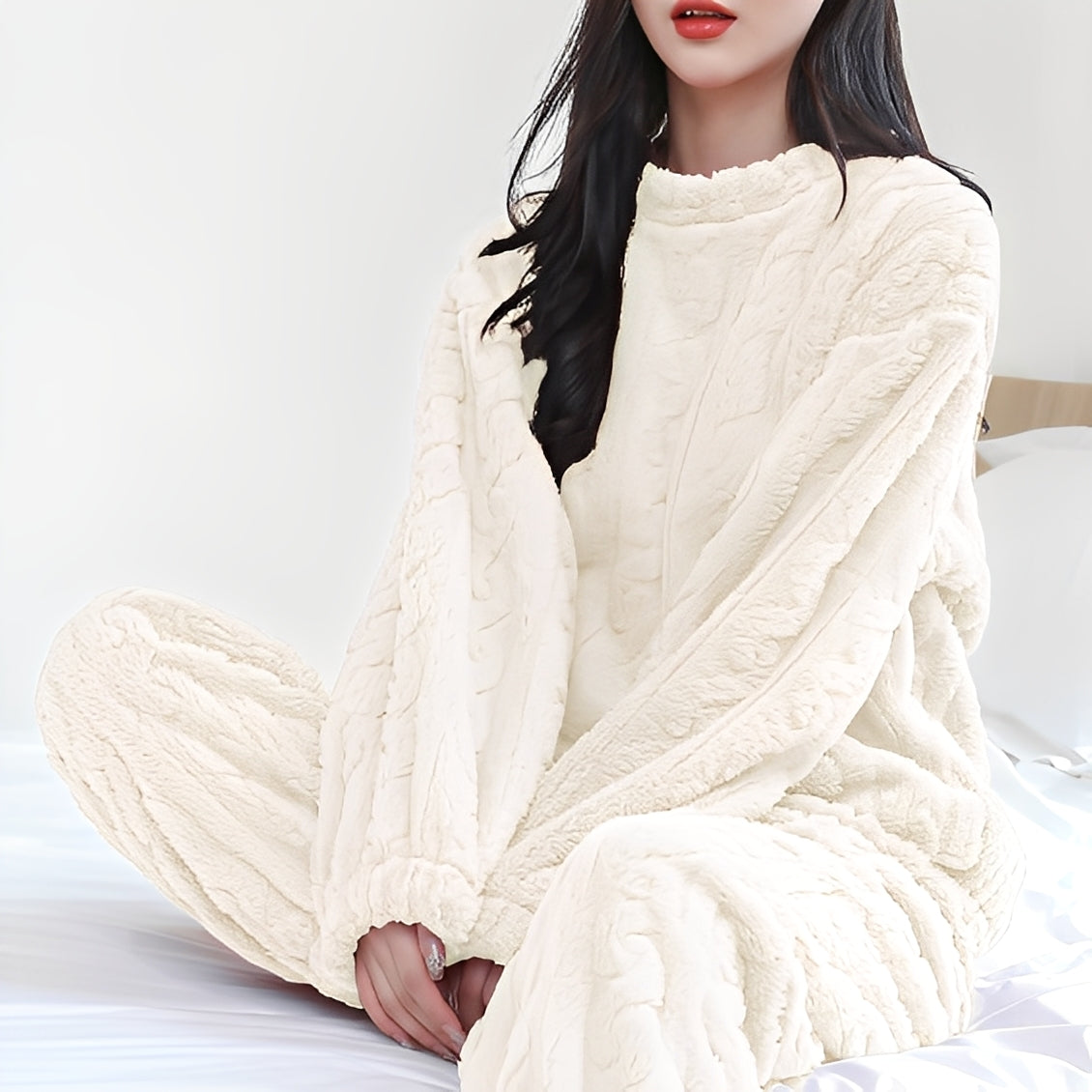 Kilie - Komfortní a příjemná fleecová souprava pro ženy ve dvou dílech