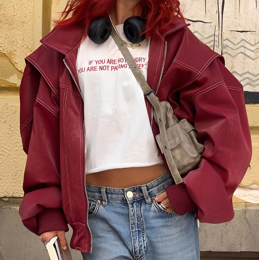 Hailie - Trendy, volně padnoucí dámská zimní bunda