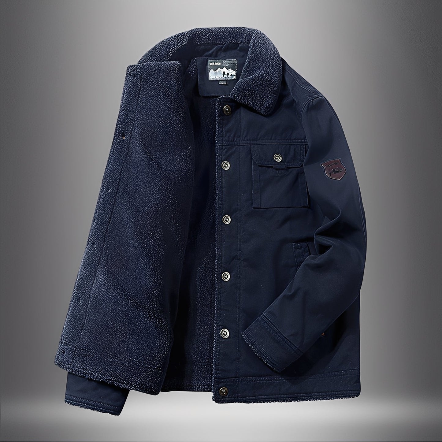 Theo - Stylová, pevná bunda s fleecovou podšívkou pro muže