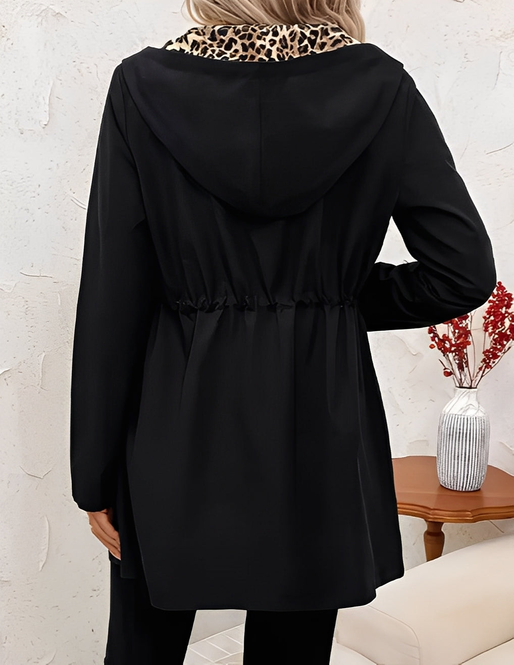 Jennelle - Moderní oboustranná bunda s kapucí pro ženy