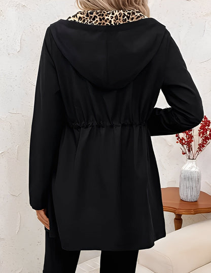 Jennelle - Moderní oboustranná bunda s kapucí pro ženy