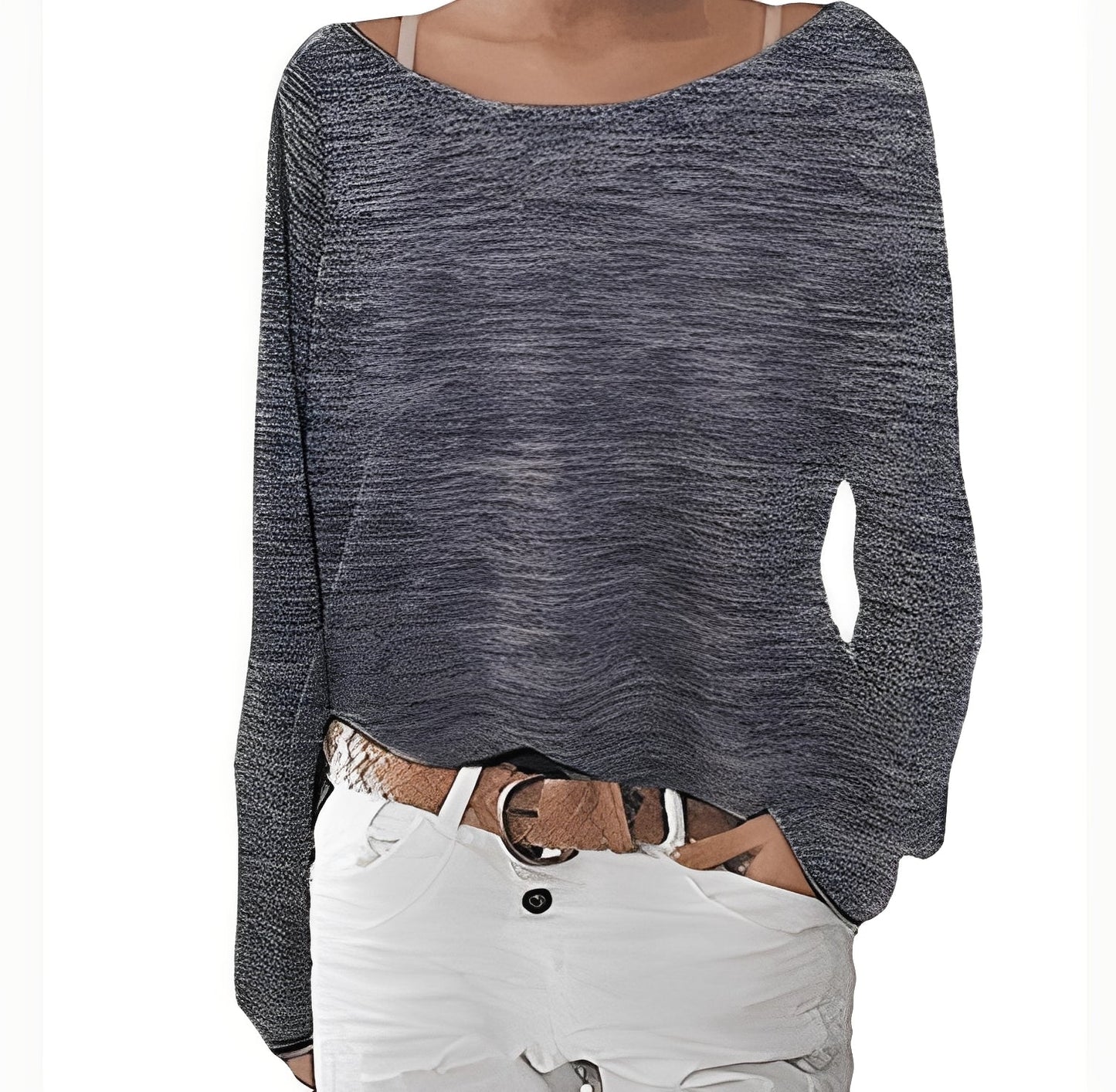 Béatrice - Svetr z jemně pleteného materiálu pro ženy