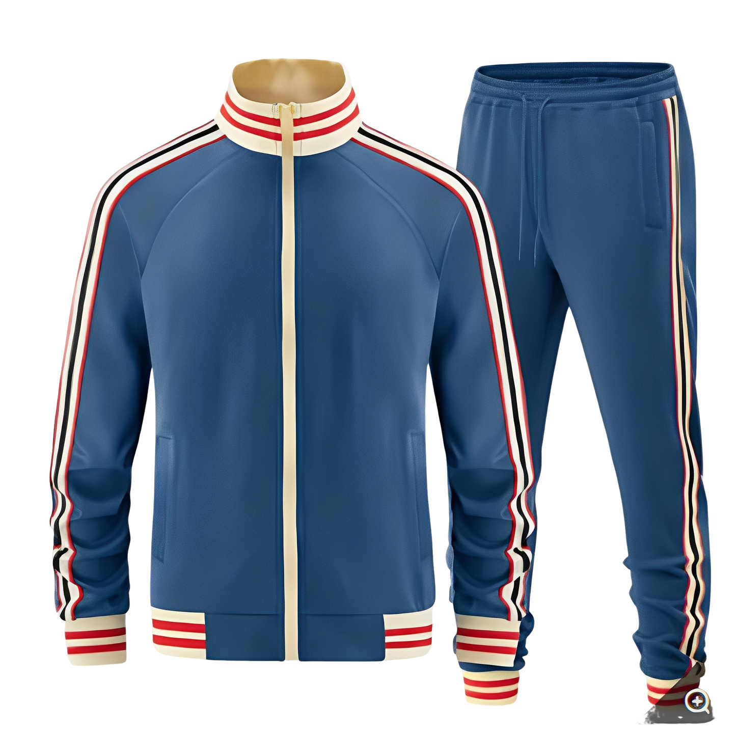 Cullen - Moderní pruhované sportovní sety pro muže