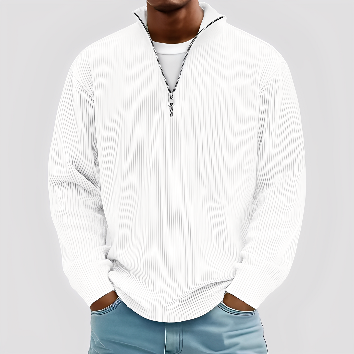 Henry - Moderní, pohodový, pánský teplý svetr