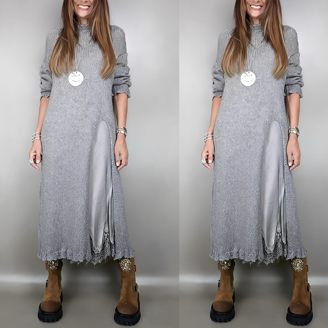 Fanny - Svetr a elegantní šaty pro ženy definovat