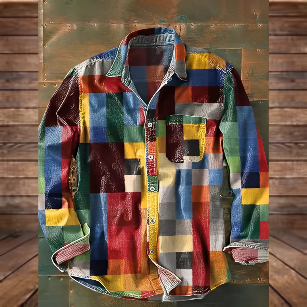 Gontran - Elegantní košile s praktickou kapsou pro muže