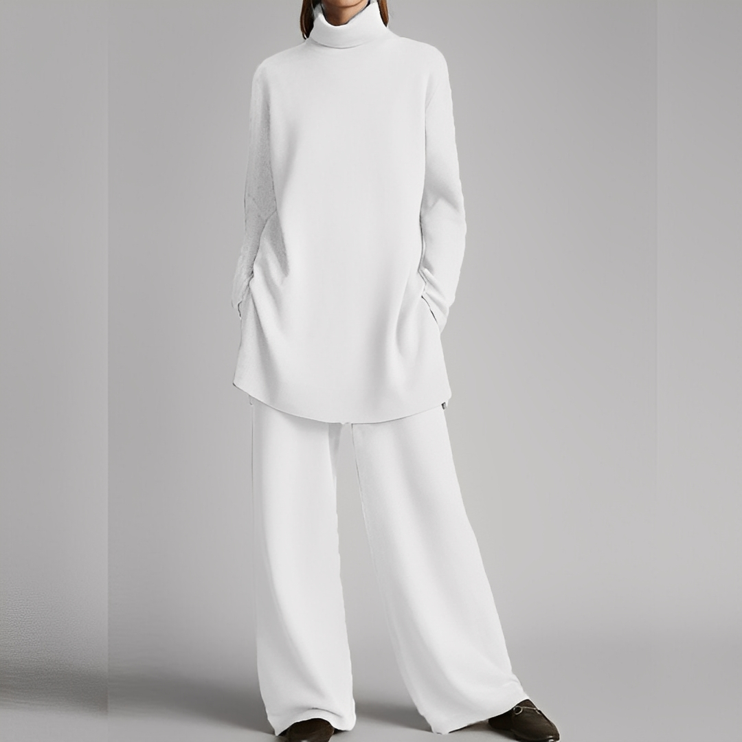 Mireille - Svetr a zimní kalhoty pro ženy souprava