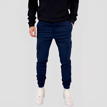 Brandon - Moderní cargo-jogger kalhoty pro muže