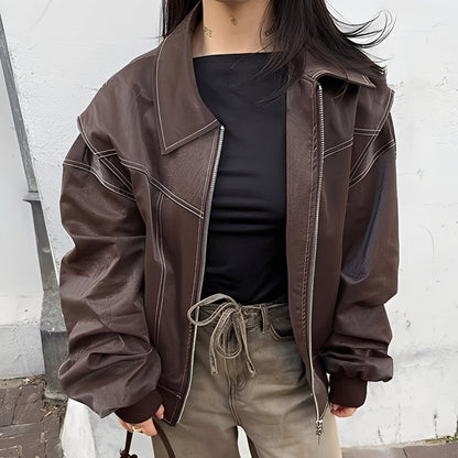 Hailie - Trendy, volně padnoucí dámská zimní bunda