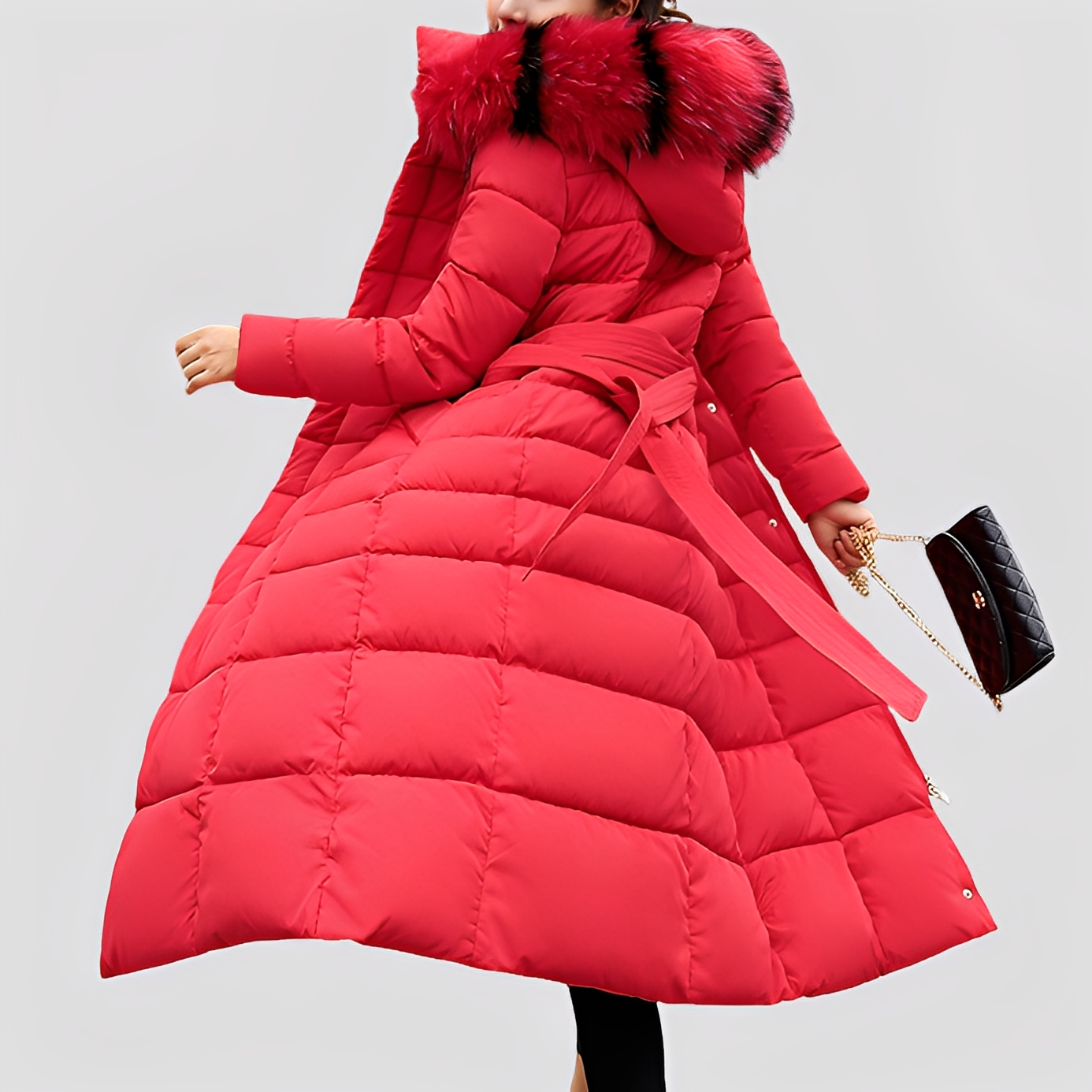 Mollie - Moderní, hřejivý dlouhý kabát pro ženy