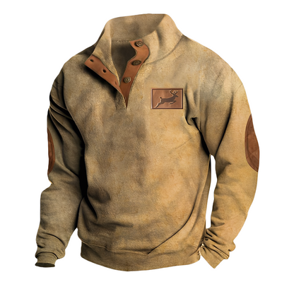 Austin - Retro svetr s elegantním vzorem pro muže