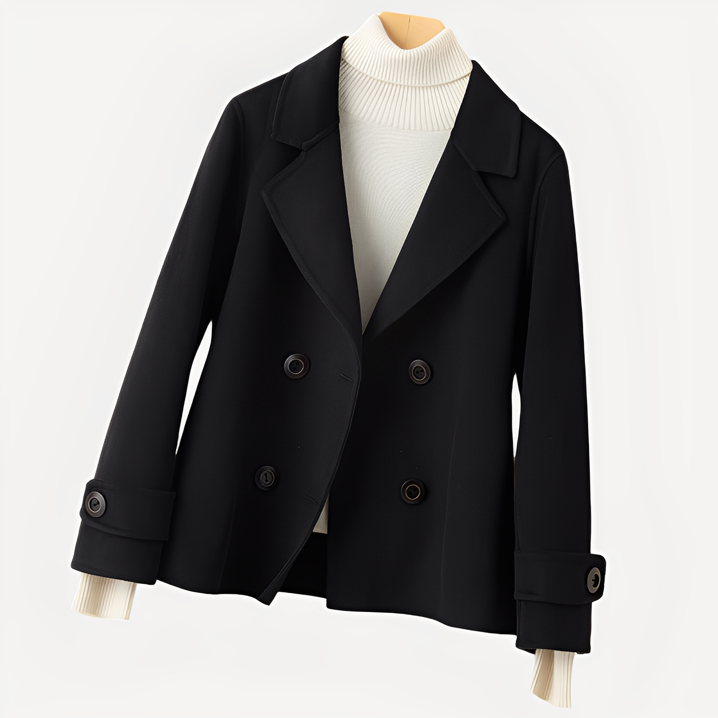 Sofia - Stylový krátký kašmírový kabát pro ženy