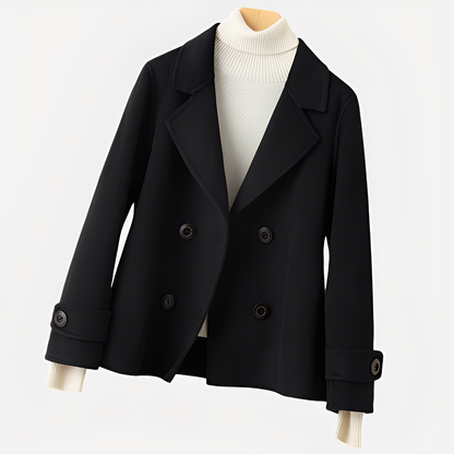 Sofia - Stylový krátký kašmírový kabát pro ženy