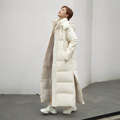 Maylis - Dlouhý zimní prošívaný kabát pro ženy