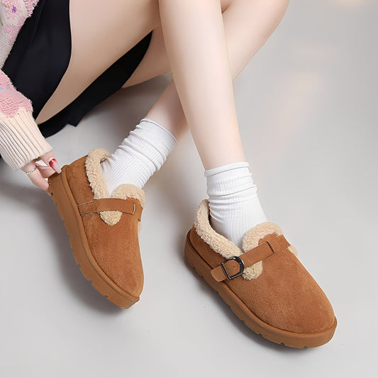 Jenee - Dámské hřejivé kotníkové boty s neklouzavou podrážkou