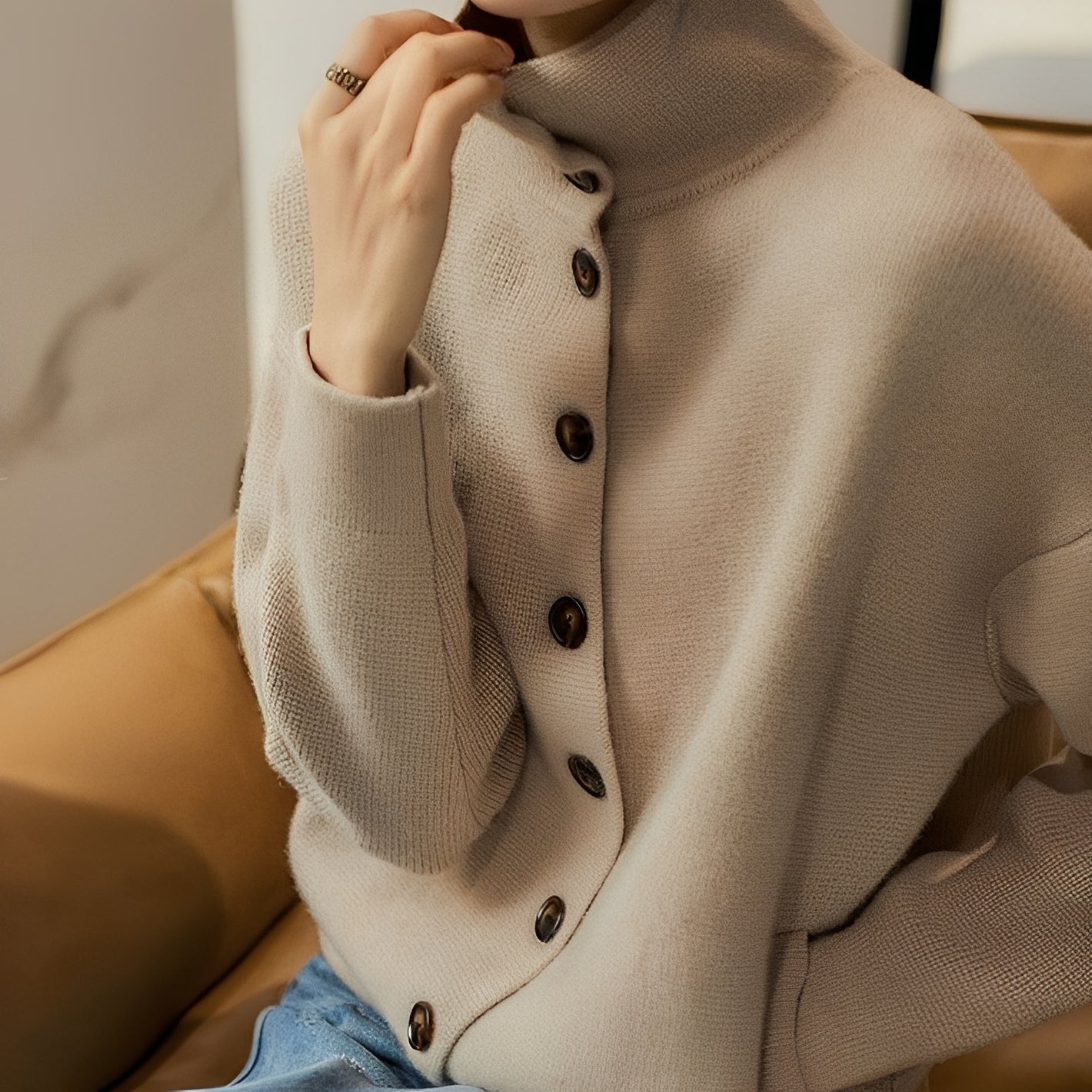 Amelia - Dámský pohodlný rolák