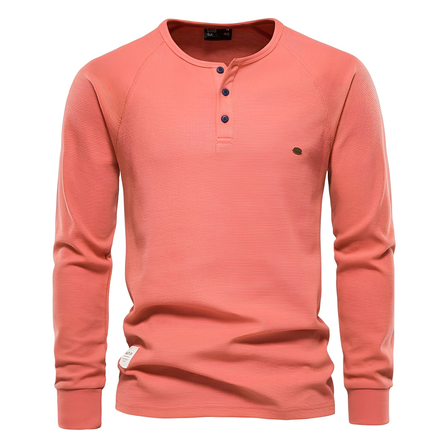 Joachim - Košile s dlouhým rukávem z vaflové látky pro muže