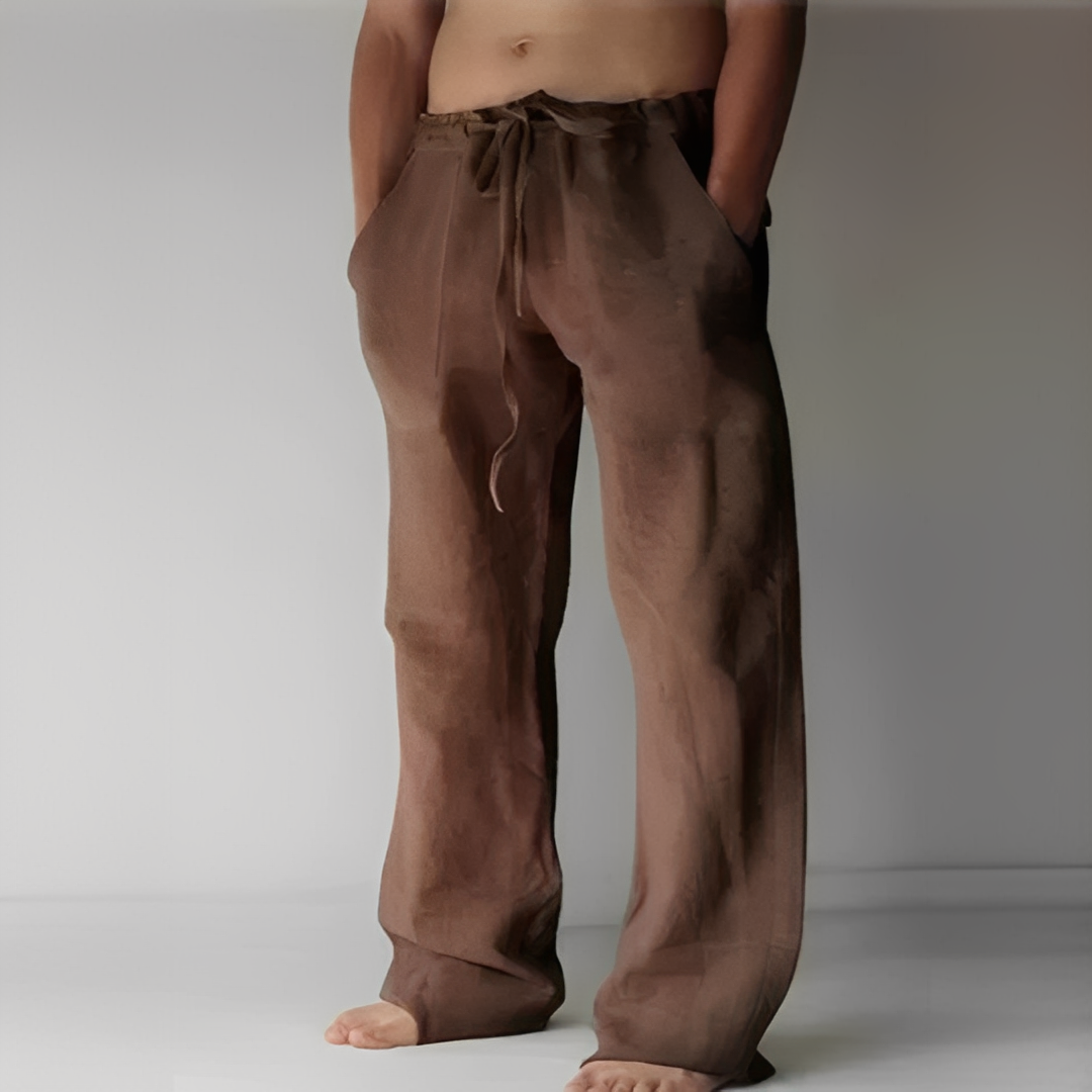 Kirk - Široké kalhoty s nastavitelnou šňůrkou moderní pro muže