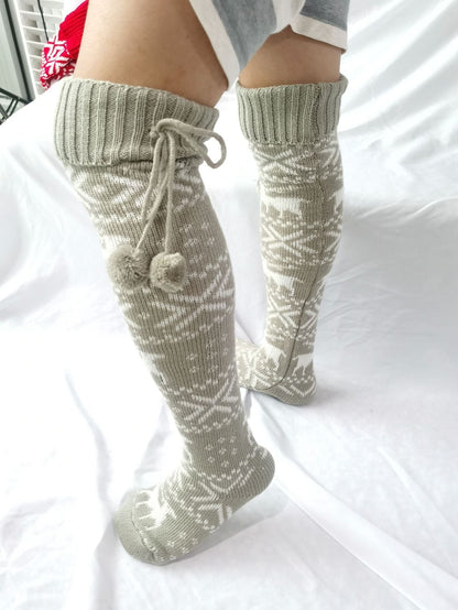 Gabrielle - Módní, hřejivé vánoční ponožky pro ženy