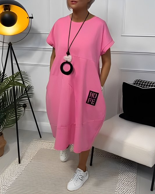 Estelle - Volné jednoduché šaty pro ženy