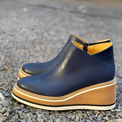 Lyana - Zimní kotníkové boty na zip pro ženy