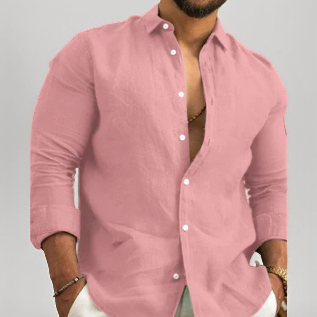 Kurt - Elegantní košile s dlouhými rukávy pro muže