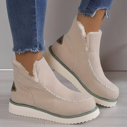 Ashlee - Dámské zimní boty na klínku