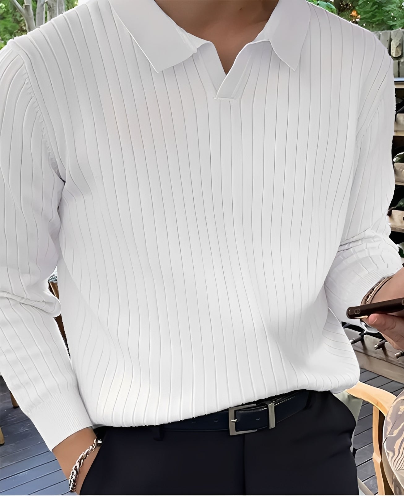 Hector - Slim-Fit pánský svetr s tradičním vzhledem