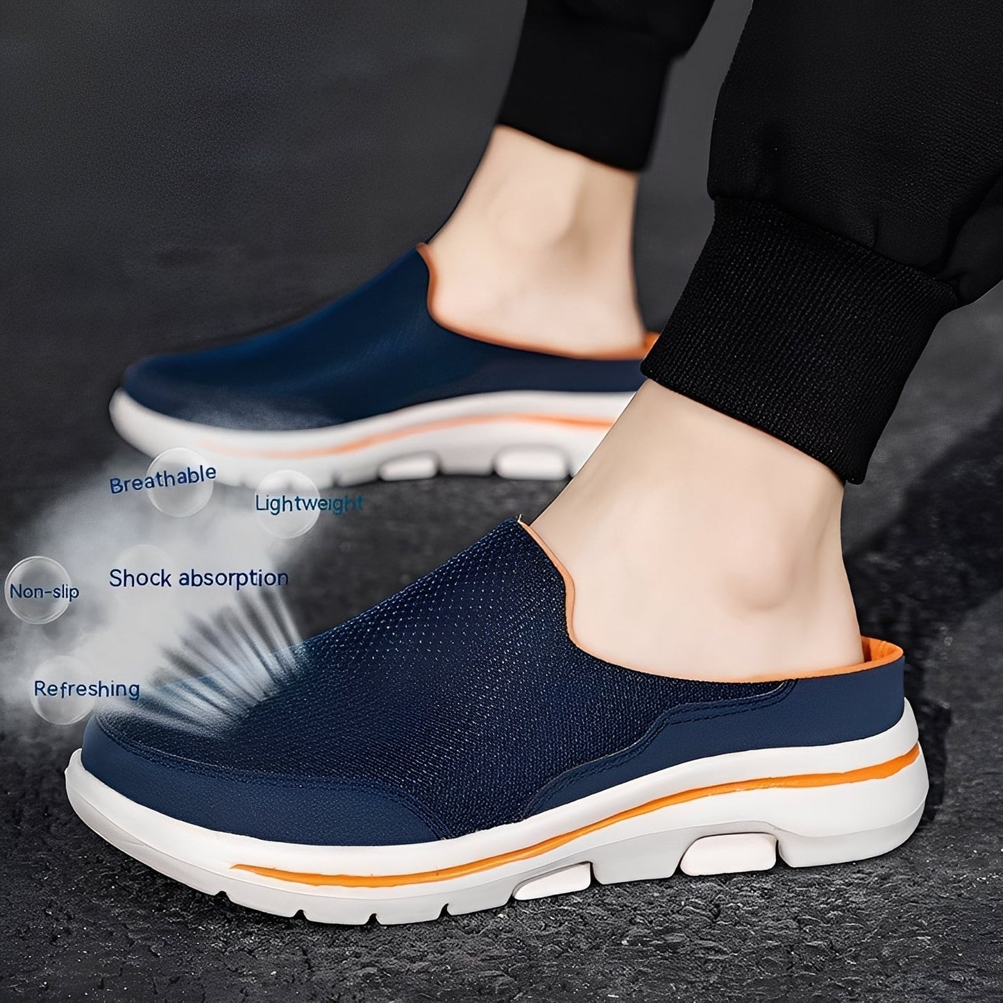 Harrison - Lehká nazouvací obuv s pohodlnou podrážkou