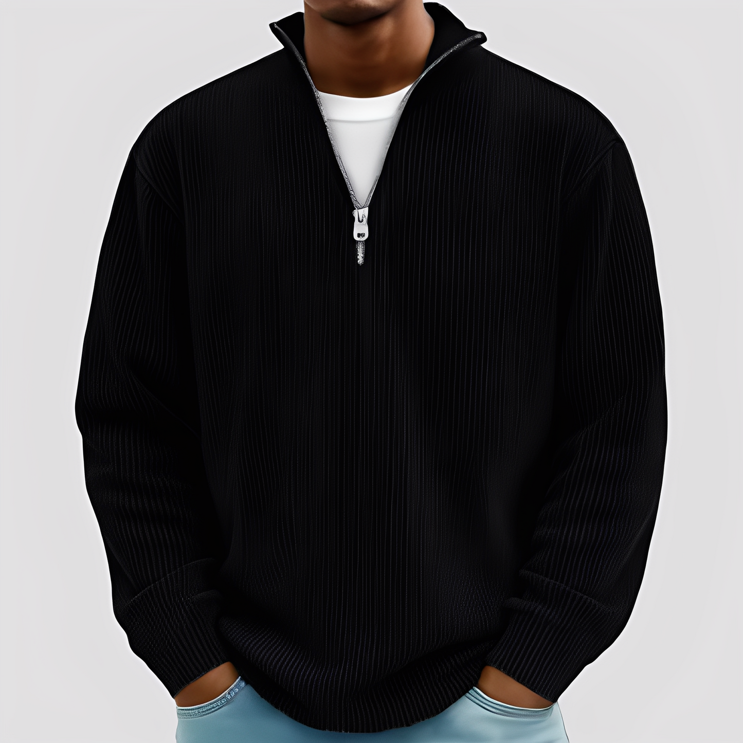 Henry - Moderní, pohodový, pánský teplý svetr