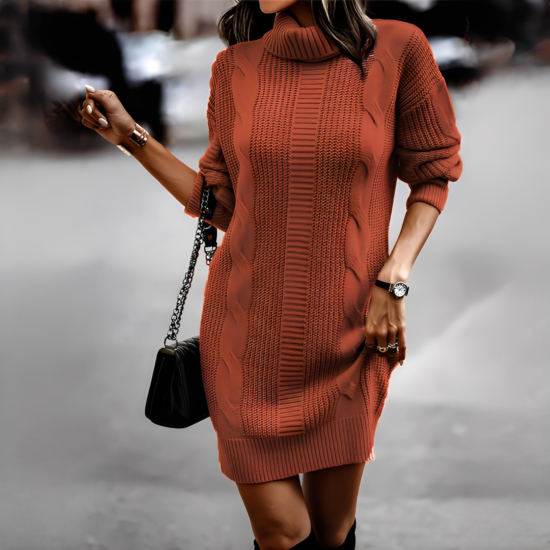 Chenadine - Teplý rolák pro ženy, ideální pro zimu