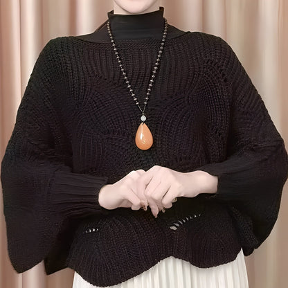 Celestine - Dámský termo svetr s rozšířenými rukávy