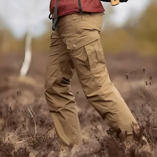 Matteo - Pánské taktické cargokalhoty s rovným střihem