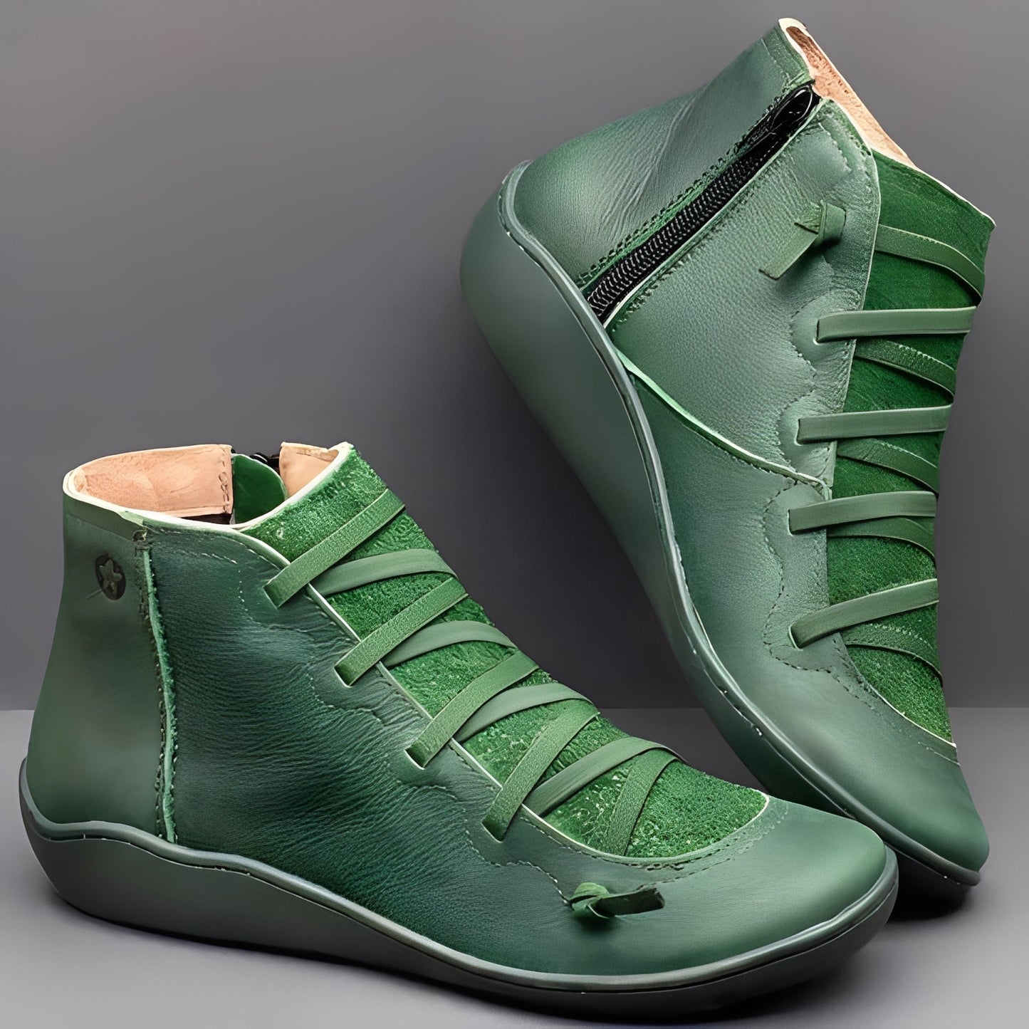 Emma - Pohodlné kožené volnočasové boty pro ženy